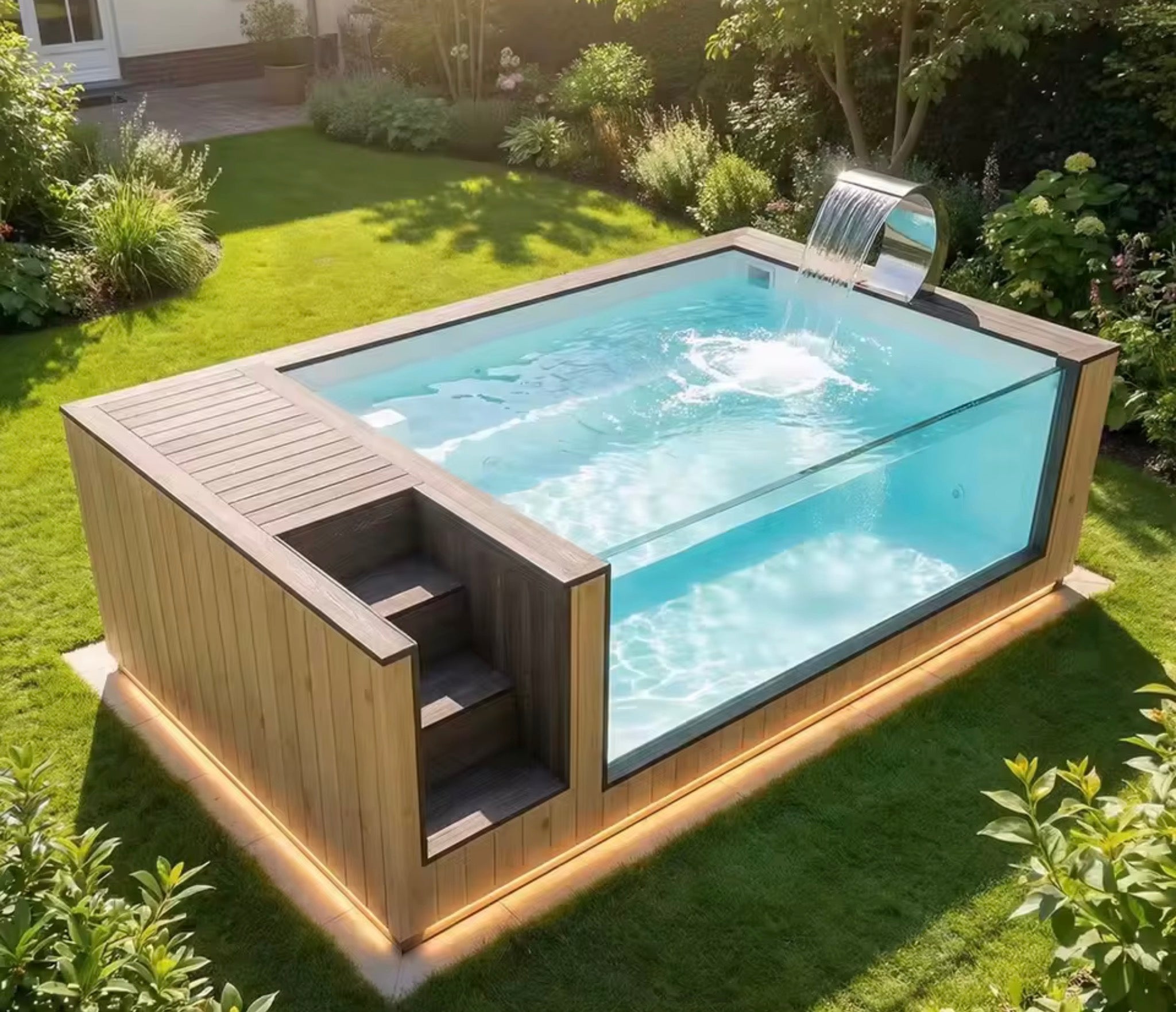 Jacuzzi para disfutar con la familia